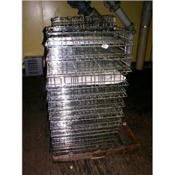 Pallet of 23 Wire Racks