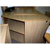 Image 12 : Lot of Office Furnishings: Wooden Lateral File Cabinet 40"H x 36"W x 21"L and metal file cabinets & 