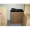 Image 15 : Lot of Office Furnishings: Wooden Lateral File Cabinet 40"H x 36"W x 21"L and metal file cabinets & 