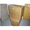 Image 5 : Lot of Office Furnishings: Wooden Lateral File Cabinet 40"H x 36"W x 21"L and metal file cabinets & 