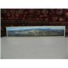 Image 1 : Framed panoramic view/picture of Anchorage, Alaska- approx. 68" x 13" (2)
