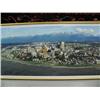 Image 4 : Framed panoramic view/picture of Anchorage, Alaska- approx. 68" x 13" (2)