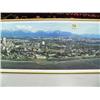 Image 5 : Framed panoramic view/picture of Anchorage, Alaska- approx. 68" x 13" (2)