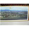 Image 6 : Framed panoramic view/picture of Anchorage, Alaska- approx. 68" x 13" (2)
