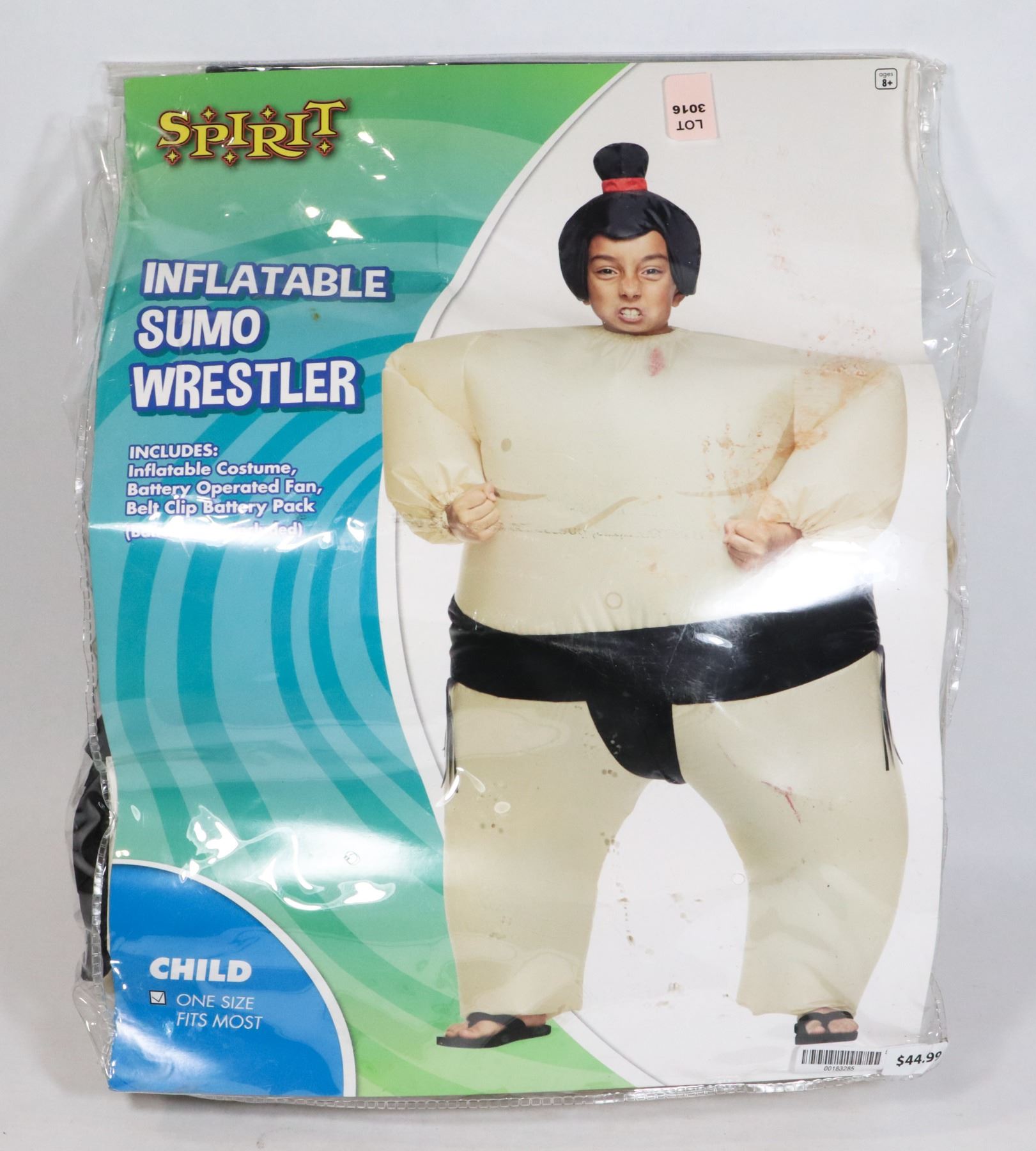 INFLATABLE SUMO WRESTLER KIDS COSTUME
