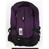 Image 1 : LIKE NEW EUROPE BOUND PURPLE/ BLACK BACKPACK