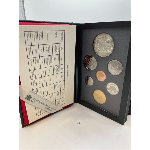 1989 Double Dollar Proof Set 23.33g 50% Silver
