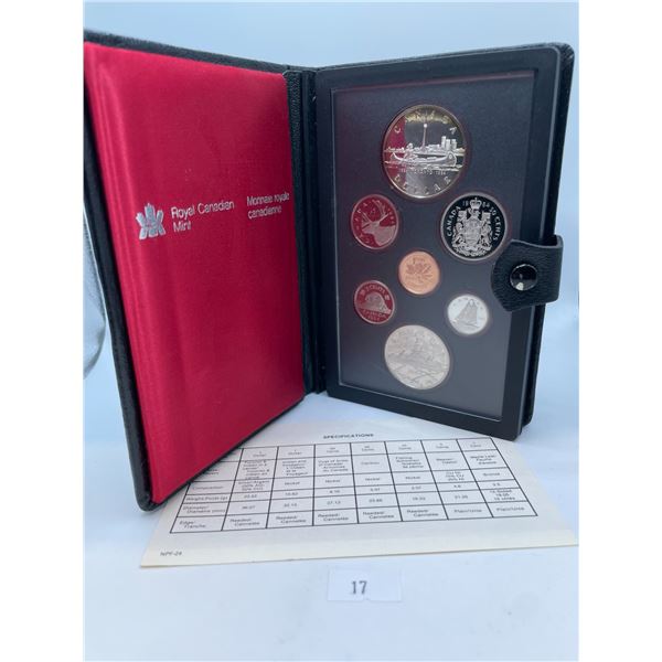 1984 Double Dollar Proof Set 23.33g 50% Silver