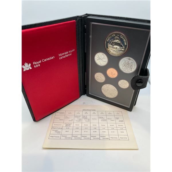 1979 Canadian Double Dollar Set 23.33g 50% Silver
