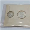 Image 4 : 1955 Canadian Proof Like / PL Coin Set in Original Cardboard Coin Set 43.1g 80% Silver