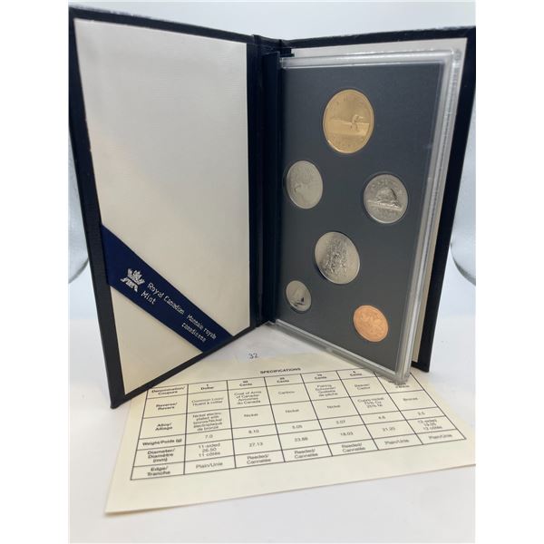 1996 Canadian Specimen Set