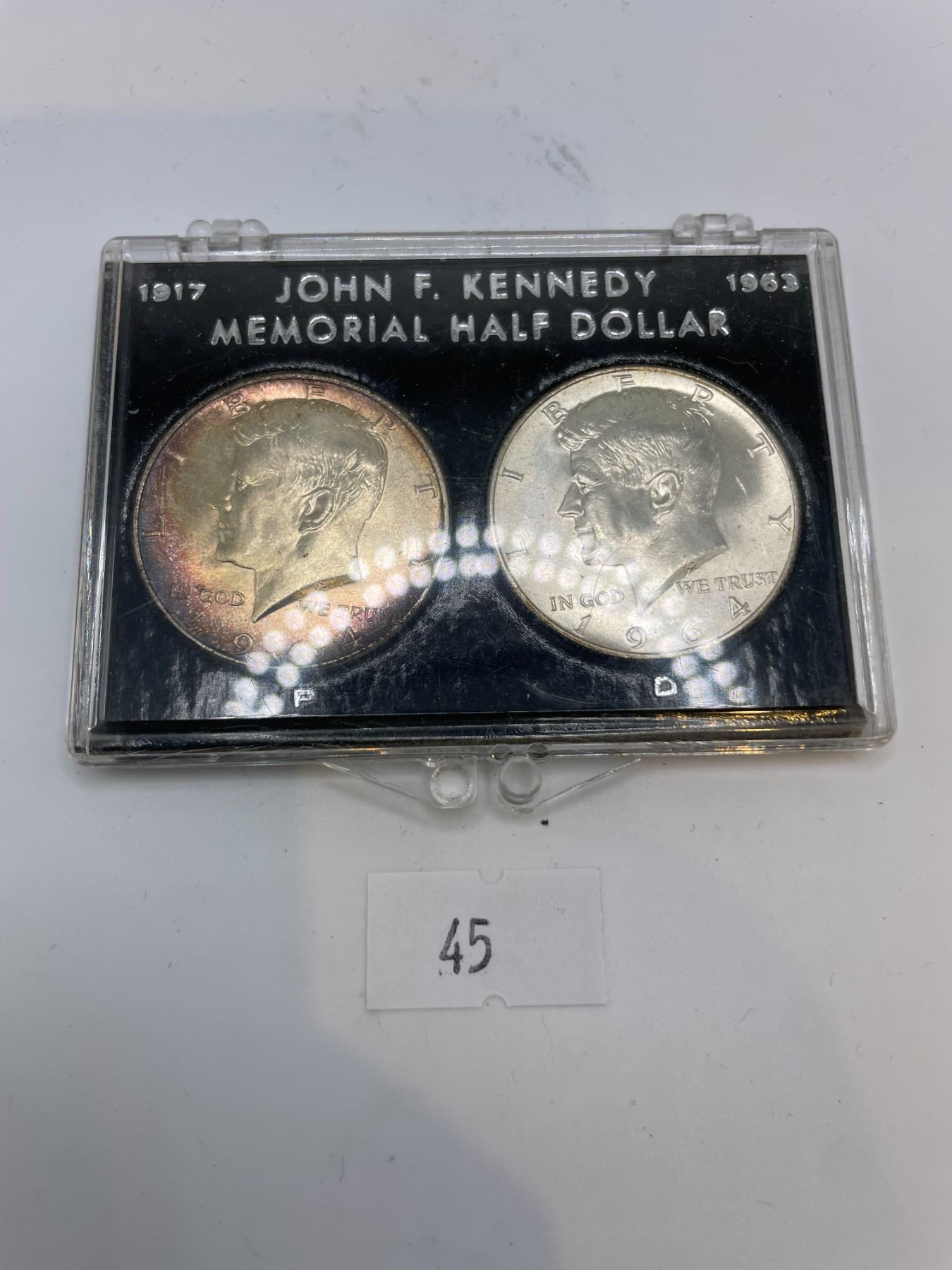 1964 John F Kennedy Memorial Half Dollar 25g 90 Silver Beck 1964-john-f-kennedy-memorial-half-dollar-25g-90-silver-beck