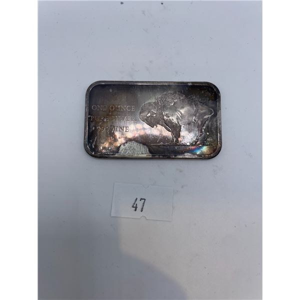 1776-1976 American Centennial 1oz .999 Fine Silver Bar