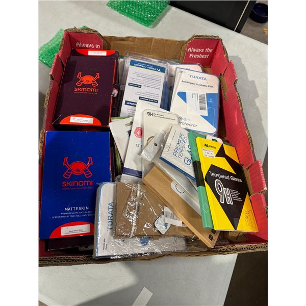 Screen protectors etc