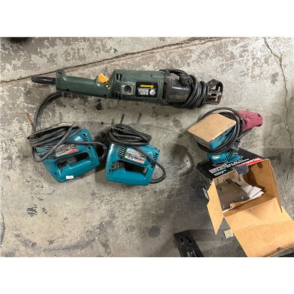 Makita and black and decker tools