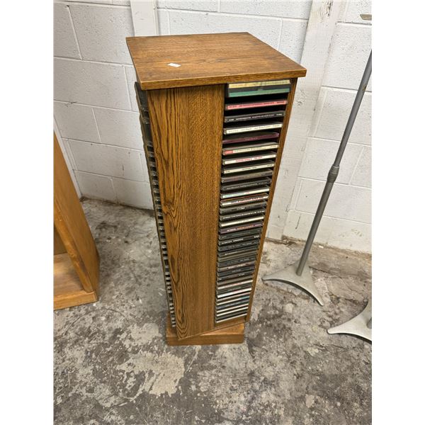 CDs and stand