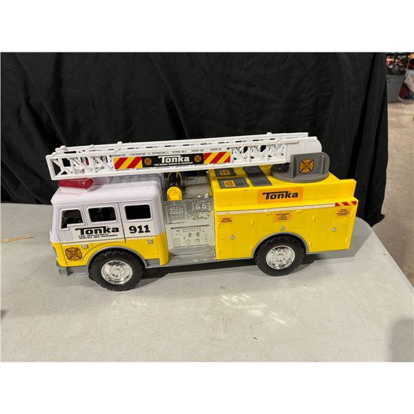 Tonka toy fire truck makes noise