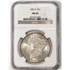Image 1 : 1883-O $1 Morgan Silver Dollar Coin NGC MS65