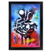 Image 1 : Mark Kostabi "Embracing the Future" Original Mixed Media on Paper