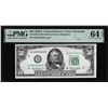 Image 1 : 1950A $50 Federal Reserve Note Cleveland Fr.2108-D PMG Choice Uncirculated 64EPQ