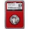 Image 1 : 2003 $50 American Platinum Eagle Coin NGCX Mint State 9.9 VaultBox Red Core Series 2