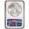 Image 2 : 2016 $1 American Silver Eagle Coin NGC MS70 FDOI Mercanti Signature 30th Anniversary