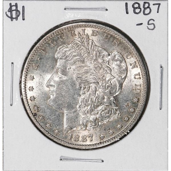 1887-S $1 Morgan Silver Dollar Coin