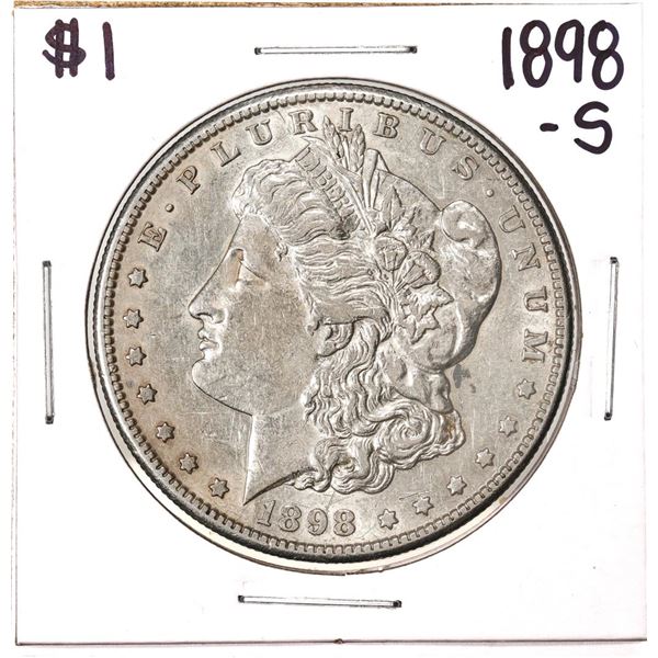 1898-S $1 Morgan Silver Dollar Coin