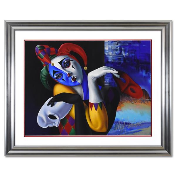 Martiros Manoukian "Contemplation" Limited Edition Mixed Media on Paper