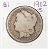 1902-S $1 Morgan Silver Dollar Coin
