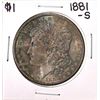 Image 1 : 1881-S $1 Morgan Silver Dollar Coin Great Toning