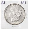 1891 $1 Morgan Silver Dollar Coin