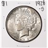 1928-S $1 Peace Silver Dollar Coin