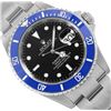 Rolex Mens Stainless Steel Submariner Wristwatch With Rolex Box