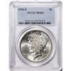 1926-S $1 Peace Silver Dollar Coin PCGS MS63