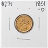 1851-O $2 1/2 Liberty Head Quarter Eagle Gold Coin