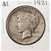 1921 $1 Peace Silver Dollar Coin