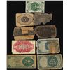 Image 2 : Lot of (9) Miscellaneous Fractional Currency Notes