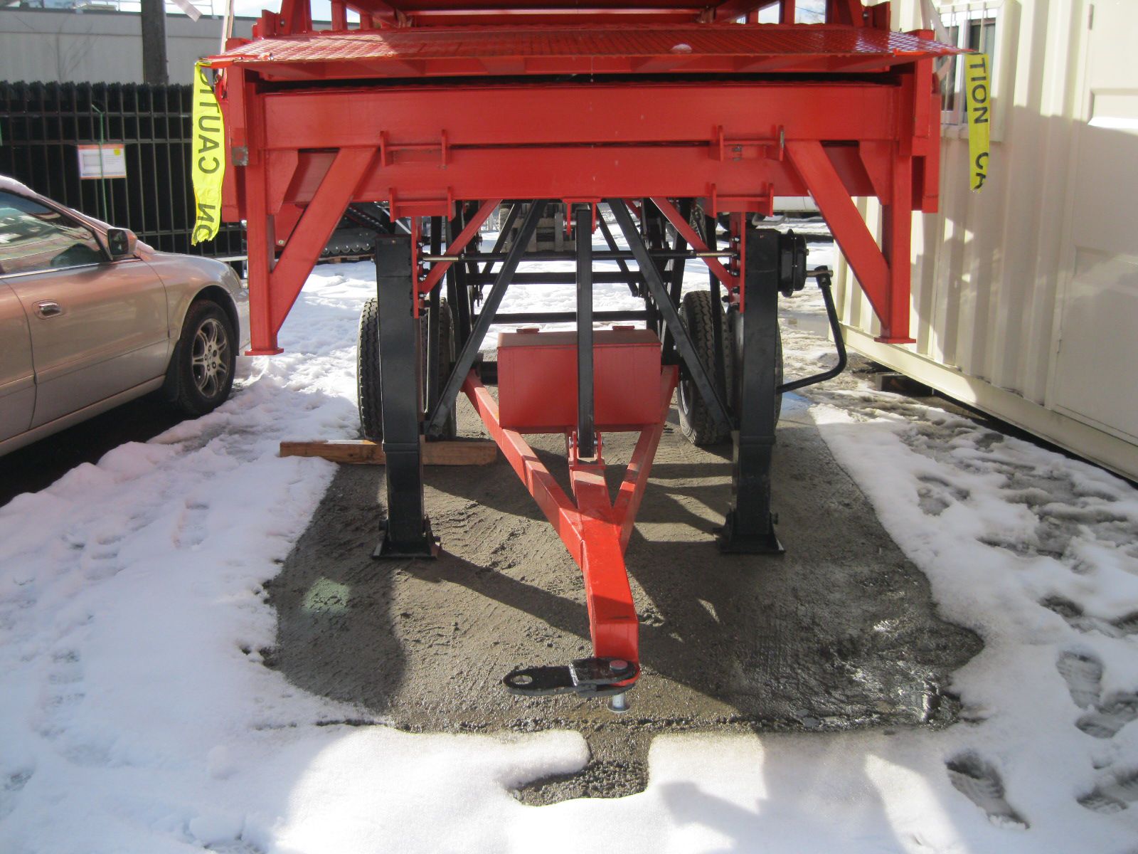 DIGGIT EH15T 37'X 6' MOVEABLE SLIDE OUT ADJUSTABLE LOADING RAMP