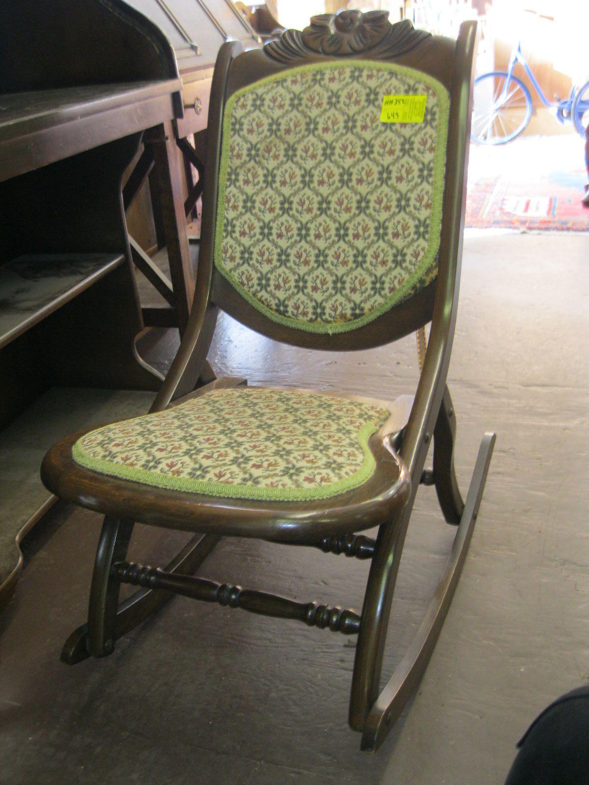 Slipper Rocker FOLDING SLIPPER ROCKER