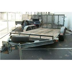 14' Zieman #8012 equipment trailer, 4DT1348