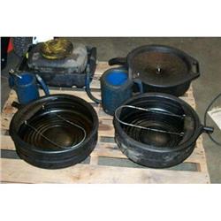 Drain Pans & Oil Measure Cans