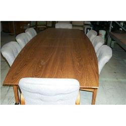 10' Conference Table w/8 chairs
