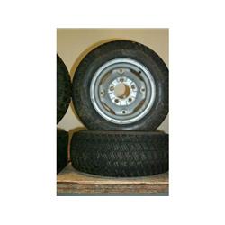 Tires w/rims, 23 x 8.50