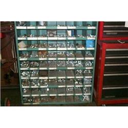 Hardware bin w/hrdwr