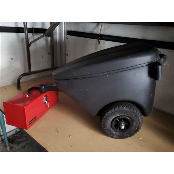 Tool Box and small tow trailer
