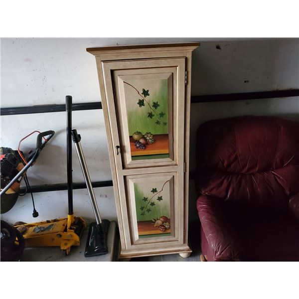 Painted pantry cabinet