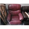 Image 1 : Leather reclining chair