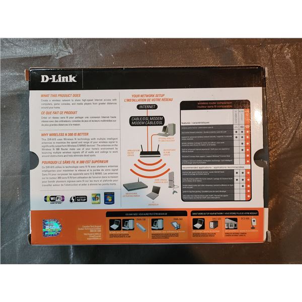 D link Wireless Router N300