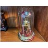 Image 15 : 727 -- 2 Glass Dome Clocks + Little Box Clock